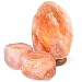 Natural Himalayan Salt Lamp w/ Salt Candle Holders