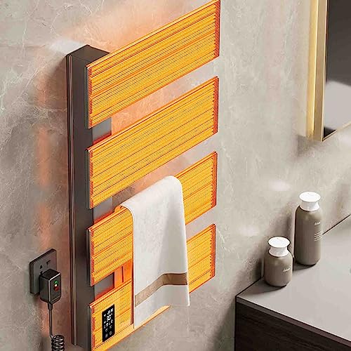 Sèche-serviettes mural avec minuterie pour une salle de bain cocoon