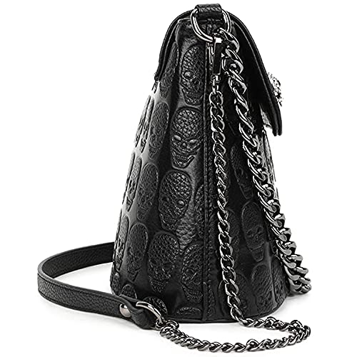 Bolso Satchel de PU para Mujer con Diseño Punk miniatura 4