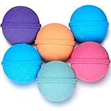Bath Bombs 6 USA Handmade Made Large 5.5 oz Vegan All Natural Gift Set