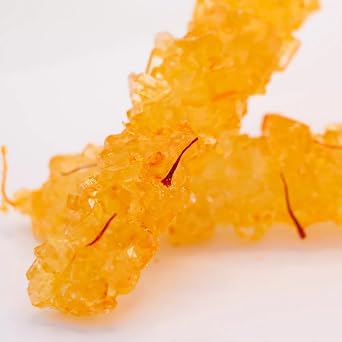 American Best Food Rock Candy, Nabat 16 Ounce, Saffron Flavor