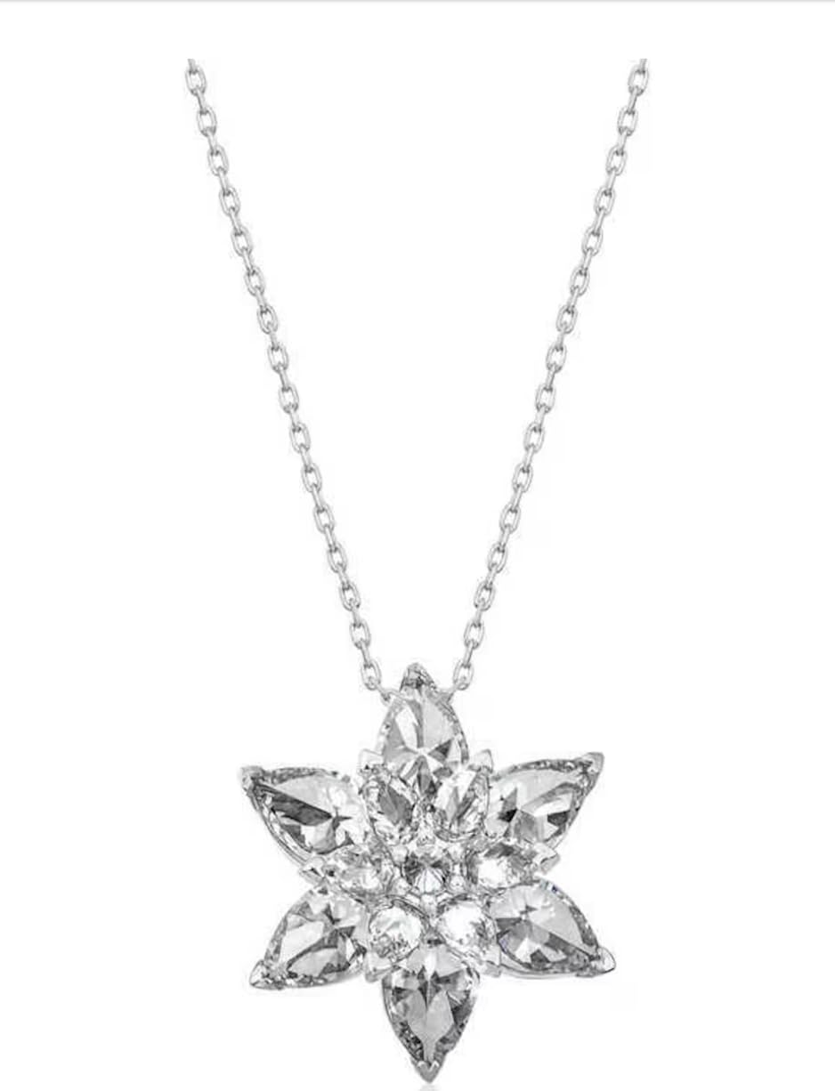 Generic925 STERLING SILVER COLOR LOTUS FLOWER NECKLACE