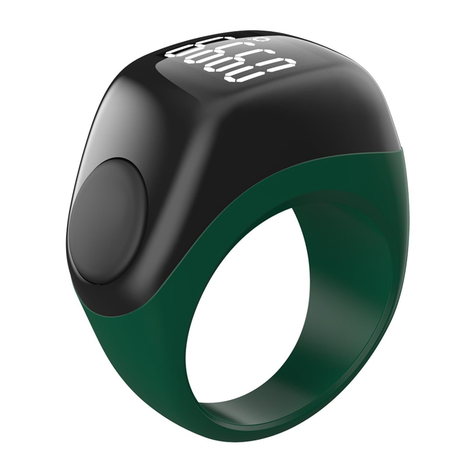 Compteur Électronique Intelligent De Bagues avec Alarme Vibrations Adapté Cérémonies Religieuses Rappel L'heure Prière Alarme Portable