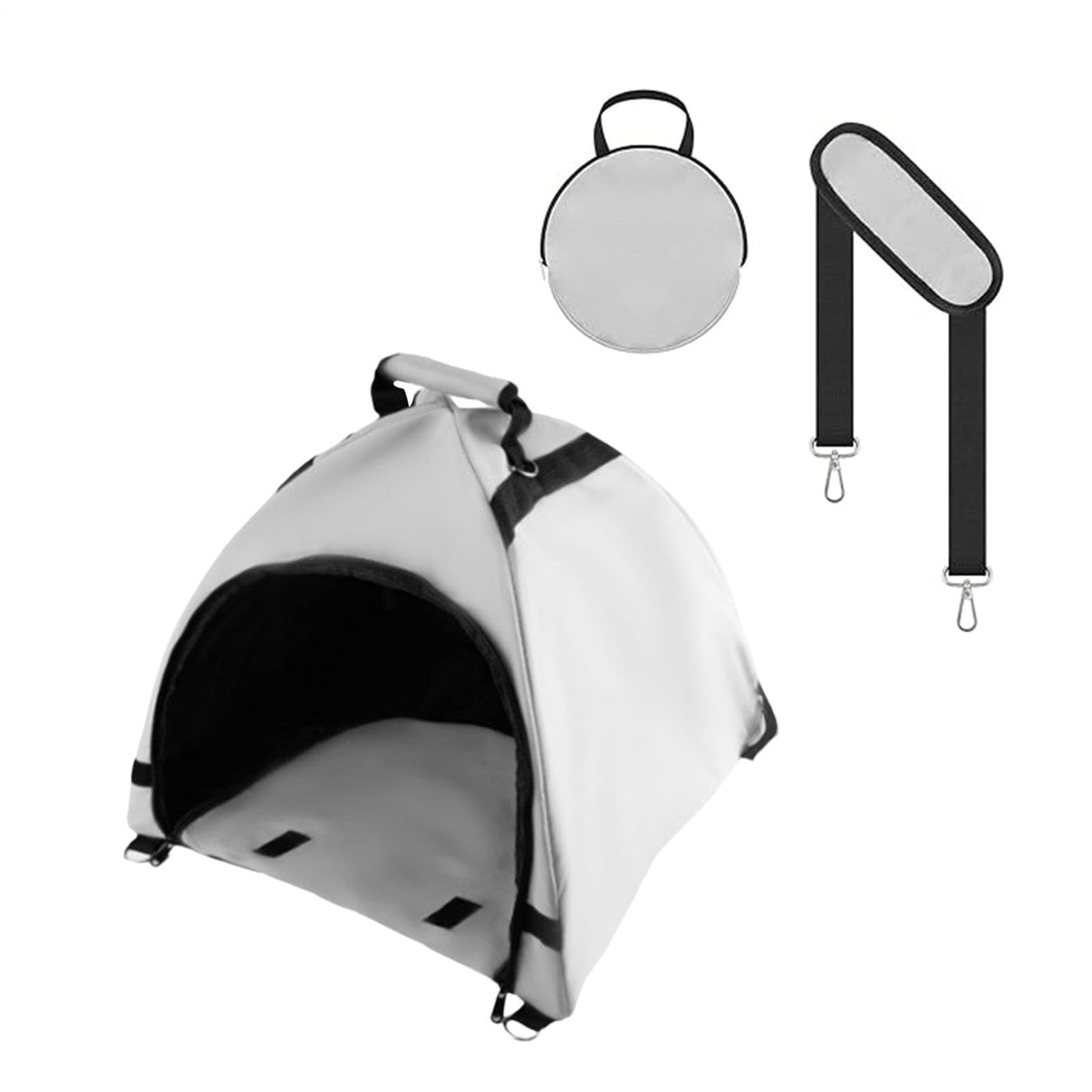 Parasol de portátil plegable, antirreflejo e impermeable para adultos 8