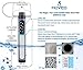 Luxury Series - Water Bottle BPA Free All-in-ONE - Fruit Infuser - Blender Bottle - Water Cup & Pill Box - Water Bottle Filter [Addition] - Bottle Cooler [Addition] (Bottle Gray Standard)