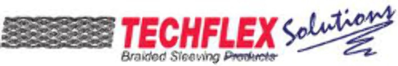 CCP0.25BK25 Flexo Clean Cut 1/4-Inch Braided Cable Sleeve, Black - 25 Feet by Techflex