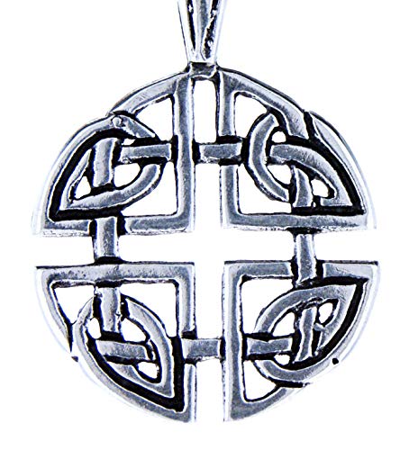Kiss of Leather 109 - Colgante de nudo celta (plata de ley 925)