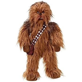 chewbacca talking plush