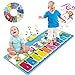 Joyjoz Piano Tapis Musical Plus de 90 Sonorités, Tapis de Danse pour Enfants, Jouets Musicaux pour Bébés, Filles & Garçons 1 à 5 Ans (110 x 36 cm)