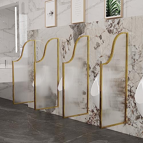 Separador de ambientes de vidrio impermeable y mampara higiénica para baños
