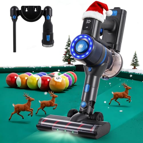 Newhai Billiard Table Cloth Cleaner, 26kpa Pool Table Cloth Vacuum Cleaner, Lithium Cordless Billiard Cloth Cleaning Machine 250W for Billiard Halls