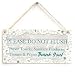 Meijiafei Please DO NOT Flush Paper Towels, Sanitary Products, Tissues & Wipes. Thank You! - Warning Notice for Septic Tank Toilet Small Plaque for W.C 10"x5"