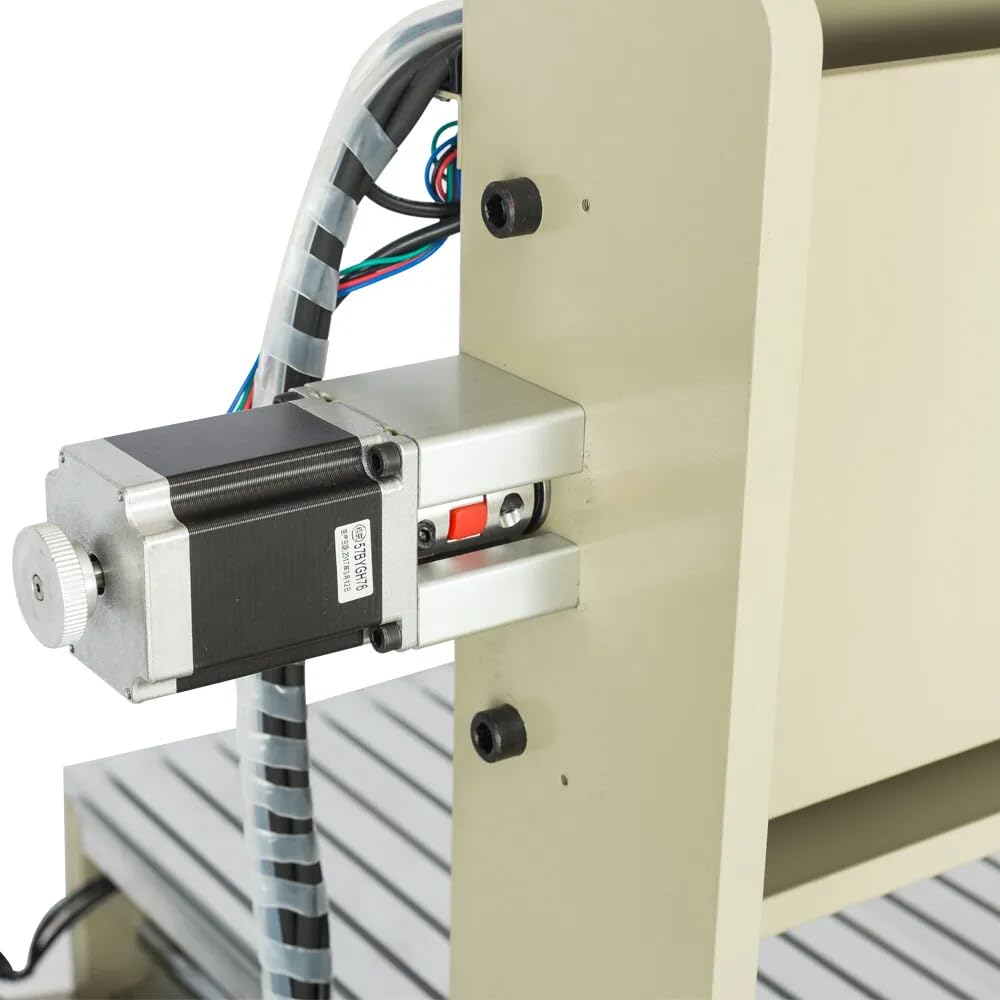 Máquina de grabado CNC de 1500 W, refrigerada por agua, escultura 3D, con eje refrigerado por agua y rueda manual, puerto USB