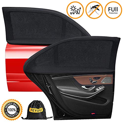 Cache Vitre Voiture pour Peugeot 2008 P24 2020 2021 2022 2023 Magnétique Voiture Pare-Soleil Bouclier Avant Pare-Brise Rideau Arrière Côté Siège Fenêtre Pare-Soleil Pare Soleil Voiture(Taille