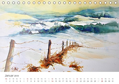 Faszination Aquarell - Eckard Funck (Tischkalender 2018 DIN A5 quer): Meine Eindrücke auf Malreisen im Aquarell festgehalten (Monatskalender, 14 Seiten ) (CALVENDO Kunst)