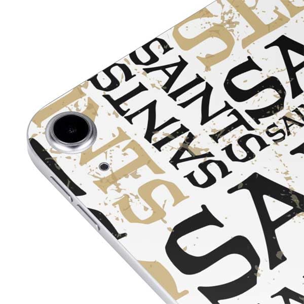Skinit Decal Tablet Skin Compatible with iPad 11th Gen (2025) - Officially Licensed NFL New Orleans Saints - Blast Design