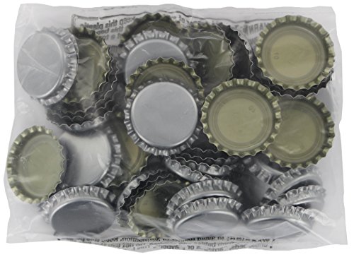 144 Oxygen Absorbing Beer Bottle Caps, 26Mm Us Standard Size Pry Off Silver Crown Caps For Homebrew, Pvc Free Caps For Beer Bottles #TOP4