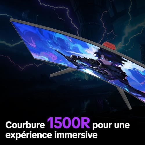KOORUI G3221SC écran gaming incurvé 32" QHD 170Hz - photo 5