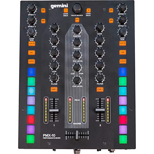 Tutti i regolatori trasmettono segnali MIDI Out e rendono il PMX-10 un mixer e controller