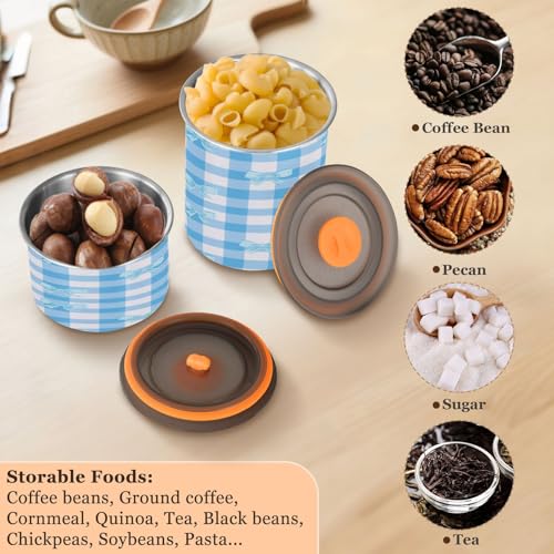Envase de café hermético ATTX de acero inox 500ml miniatura 5
