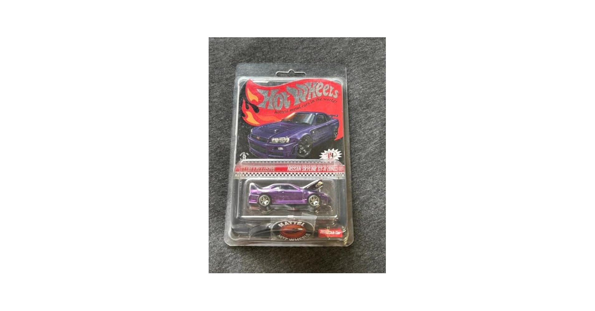 ホットウィール RLC 限定 日産スカイライン R34 Amazon.com: Hot Wheels Nissan Skyline GT-R BNR34 Collectors