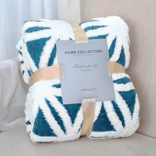 LOMAO Sherpa Fleece BlanketVersatile Blanket sofa throw for Bed Fluffy Soft Extra Large Throw (Brown, 130*160)