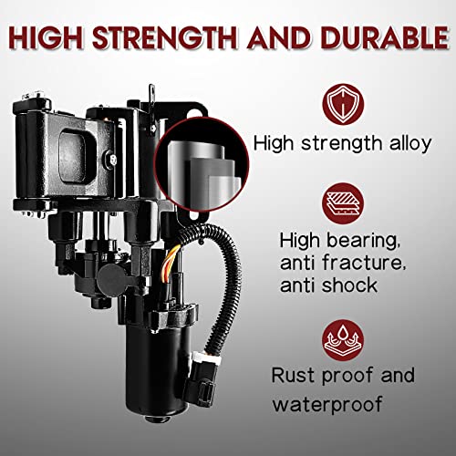 Fexhull Power Running Board Motor With Bracket Fit For Ford Expedition Lincoln Navigator 2007-2014 Front Left Driver Side 9L7Z16A507A,747-900(For 119 Inch Wheelbase Only) #TOP5