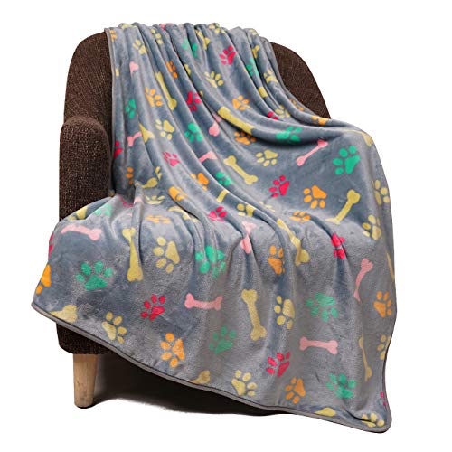 1 Pack Pet Blanket Super Soft Fluffy Premium...