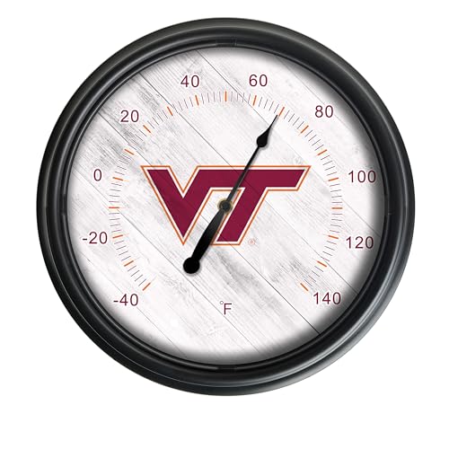 Virginia Tech University Indoor/Outdoor LED Thermometer