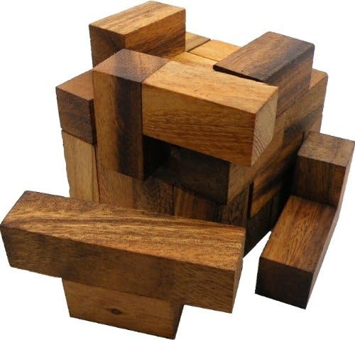 Miniatura 3 de Brain Storm Cube - Rompecabezas de madera IQ Brainteaser