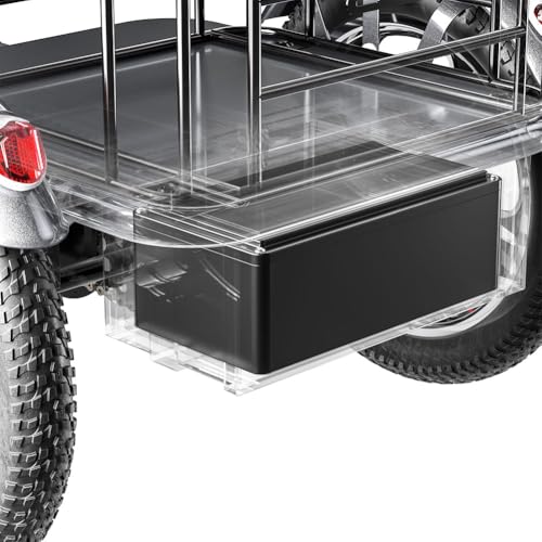 cysum Elektro Dreirad für Erwachsene, 16 Zoll faltbares 3 Rad E-Bike, 48 V 22 Ah Batterie, Reichweite bis zu 120 km,Lastenrad E-Dreirad,Tragkraft 150KG – Bild 4