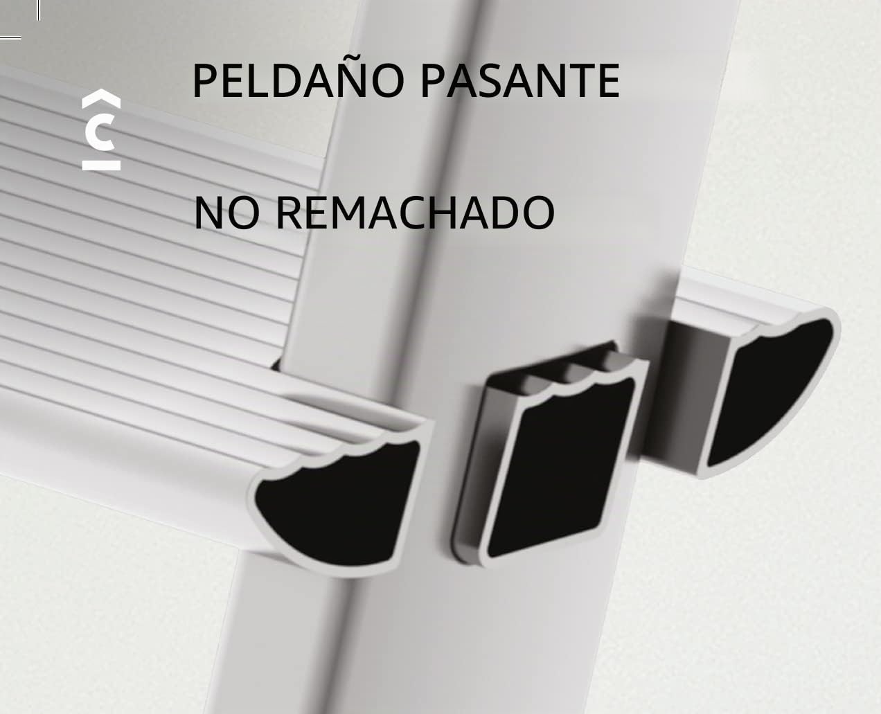 Colombo S108A08P - Escalera, rojo, talla única, juego de 100 unidades