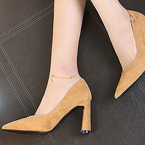 D-Buy 8 Pcs Stainless Steel Necklace Extender Bracelet Extender Extender Chain Set 4 Different Length: 6 Inch 4 Inch 3 Inch 2 Inch (4 Gold, 4 Silver) #TOP5