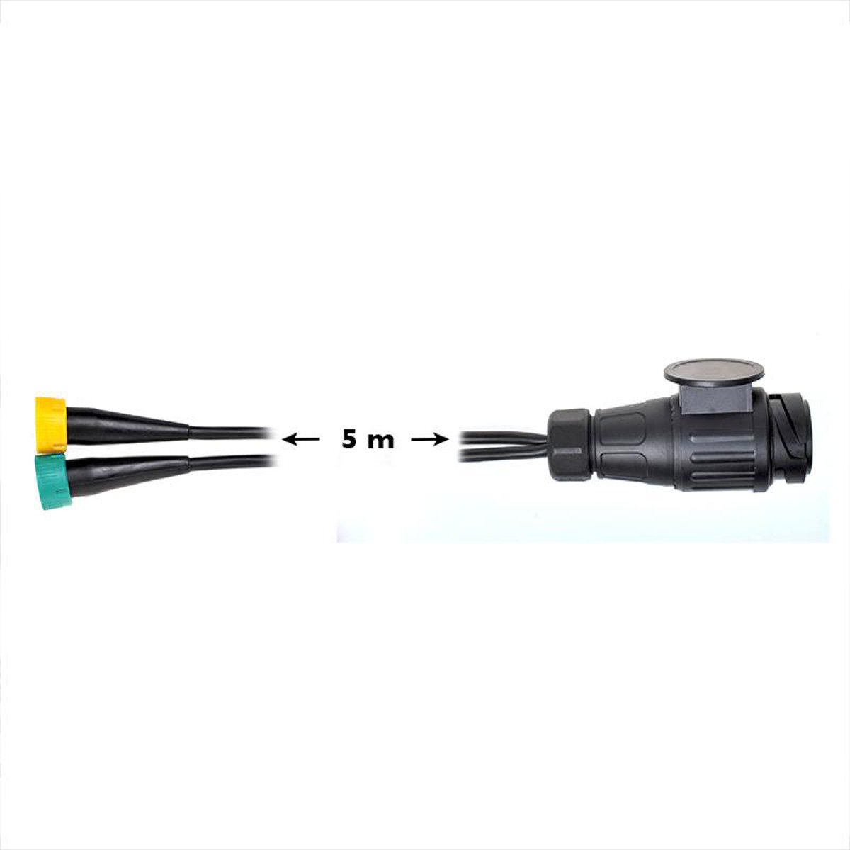 Cable de 5 m con conector de 13 pines y 2 x Conector de 5 pines 343088