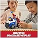 Paw Patrol Fire Rescue: Chase Rescue Fire Cruiser with Action Figure, Projectile Launcher, and Toy Truck, Kids Toys for Boys & Girls Ages 3 and Up