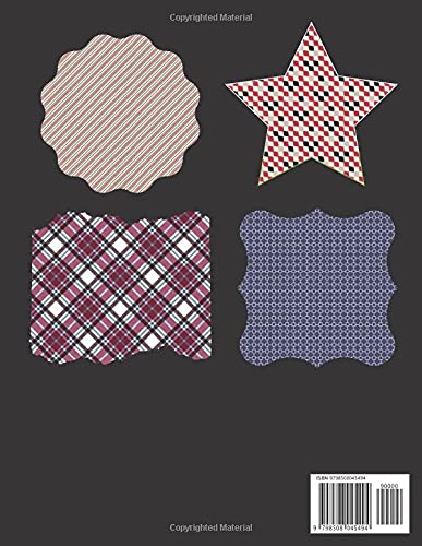 Scrapbook Paper Pad: Modern Man Collection Vol 4: 20 Unique Design Background Crafting Sheets image 3