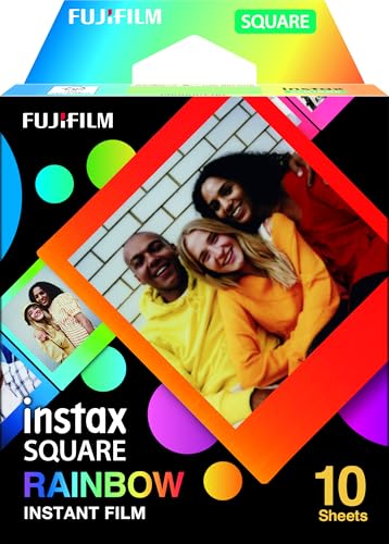 Instax Square Film Rainbow pour Album Photo et Fêtes Créatives