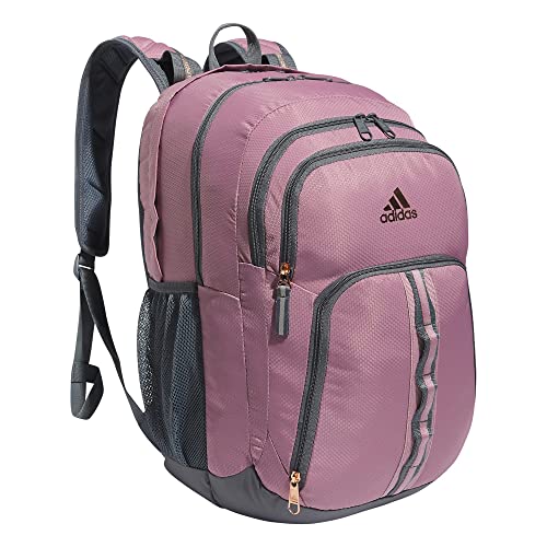 Image of adidas Prime 6 School Backpack | Padded Laptop Sleeve, Multiple Organizer Pockets, Water-Bottle Pockets, Durable Build, School Gym & Travel Ready