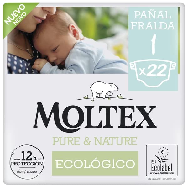 ?Pañales T1 (2-5kg) Moltex Pure &...