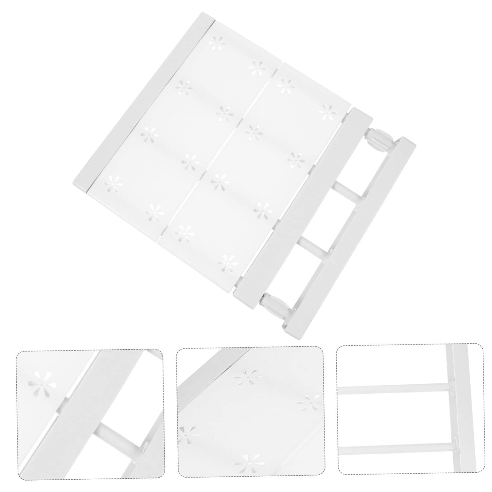 Luxshiny Adjustable Closet Tension Shelf Divider Multipurpose Space Saving Shelf for Wardrobe Cabinet and Cupboard Organization for Sorting and Storing Items