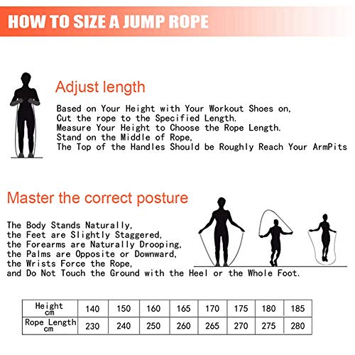 Image of Jump Rope with Adjustable Length, Exercise Rope for Home or Gym (Multi)