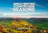 Countryside Calendar 2026 UK, Nature Wall Calendar 2026. Large 12 Month, Month to View with Notes & Checklist Pages, UK Made by Our World