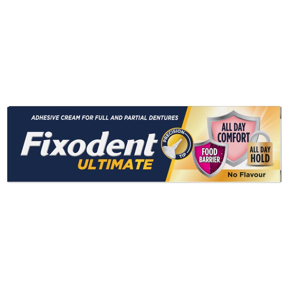 Fixodent Ultimate Denture Adhesive, Flavour Free 40g
