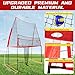 Sturdy and Easy to Set up Volleyball Training Equipment Net,Update Freely Height Adjustable Volleyball Net for Backyard,Portable 11x8FT Net to Improve Spike Service Skill for Indoor and Outdoor