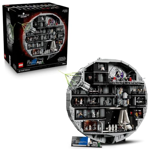 Image of LEGO Star Wars Death Star Building Kit, Creative Gift for Adults 75419