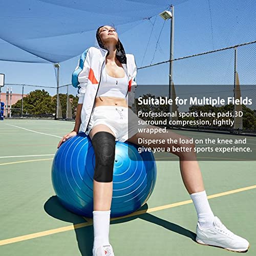 (4 In 1) Professional Knee Brace Built-In Copper Joe Full Leg Compression Sleeve, Adjustable And Detachable Straps - Knee Brace For Men & Women, With Patella Gel Pads & Side Stabilizers, Knee Support Protector For Running, Meniscus Tear, Arthritis, Joint Pain Relief, Sports Injury Recovery #TOP5