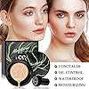 Air-Cushion-CC-Cream-Mushroom-Head-Foundation-SuperThinker-Moisturizing-BB-Cream-Makeup-Long-Lasting-Matte-Concealer-Natural Air Cushion CC Cream Mushroom Head Foundation, Moisturizing BB Cream Makeup Long Lasting Matte Concealer (Natural)