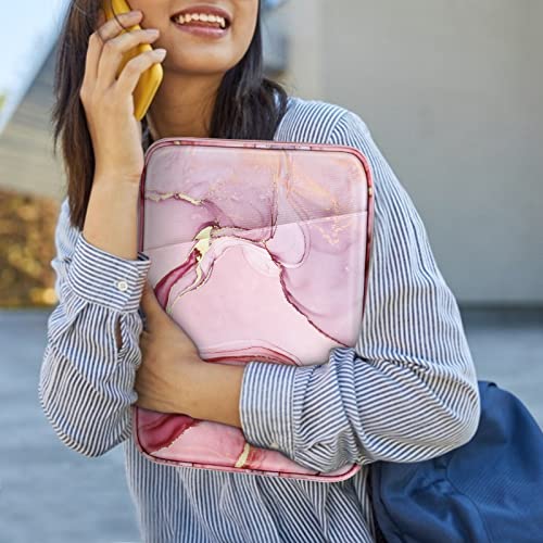 Image of Dadanism 9-11 Inch Tablet Sleeve Bag Carrying Case for iPad 9 /8 /7th Gen 10.2, iPad Air 11 inch 2024, iPad Pro 11 M4 M2 2024, iPad Air 5 /4 10.9, iPad 10th Gen 10.9, Galaxy Tab A9+ /S9 FE /A8, Cloudy Pink