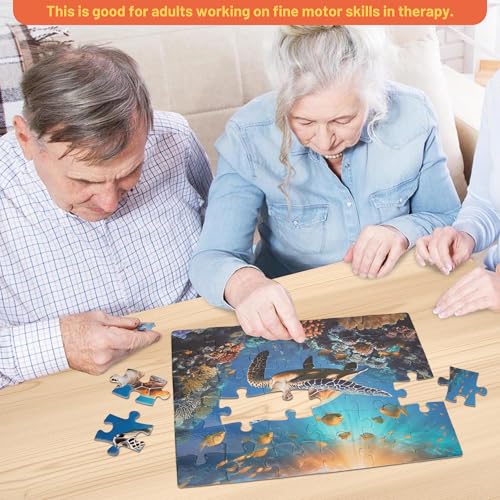3 Pack 36 Piece Large Jigsaw Piece Puzzles for Elderly Seniors, Big Puzzles Easy Activities Games Gift for Alzheimer and Dementia Patients in Nursing Home - Image 3