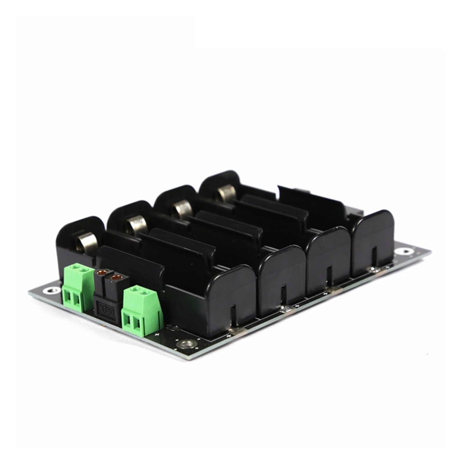 Carte BMS, Support mural de batterie 16.8V 21700, boîtier de batterie externe 21700, BMS 4s, équilibreur de batterie Lithium 60A 120A 21700, boîte de ranment for vélo électrique(4S1P 60A BMS)